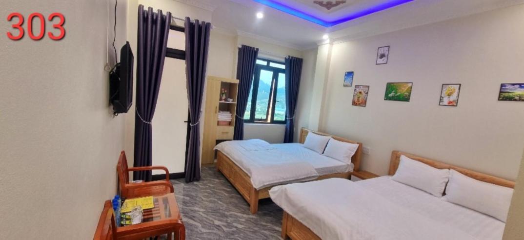Nha Nghi Anh Van Dong Van  Habitación foto